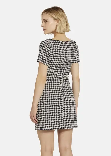 Nicowa Sheath bouclé dress VANTREA in BLACK MULTICOLORarticle number NC8A22509019E-002 Jubiläumsangebot