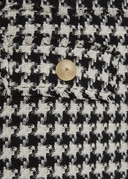 Nicowa Sheath bouclé dress VANTREA in BLACK MULTICOLORarticle number NC8A22509019E-002 Jubiläumsangebot
