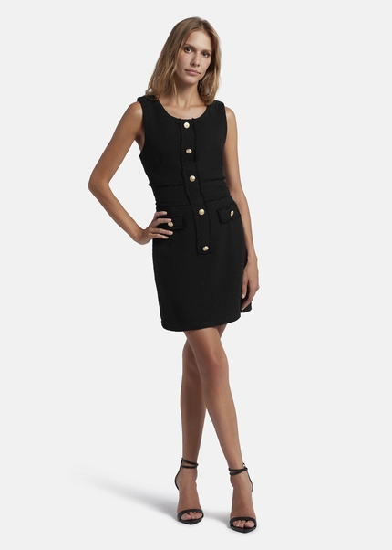 Nicowa Short bouclé dress- CHIMORA in BLACKarticle number NC7A32009019E-002 Top Angebot