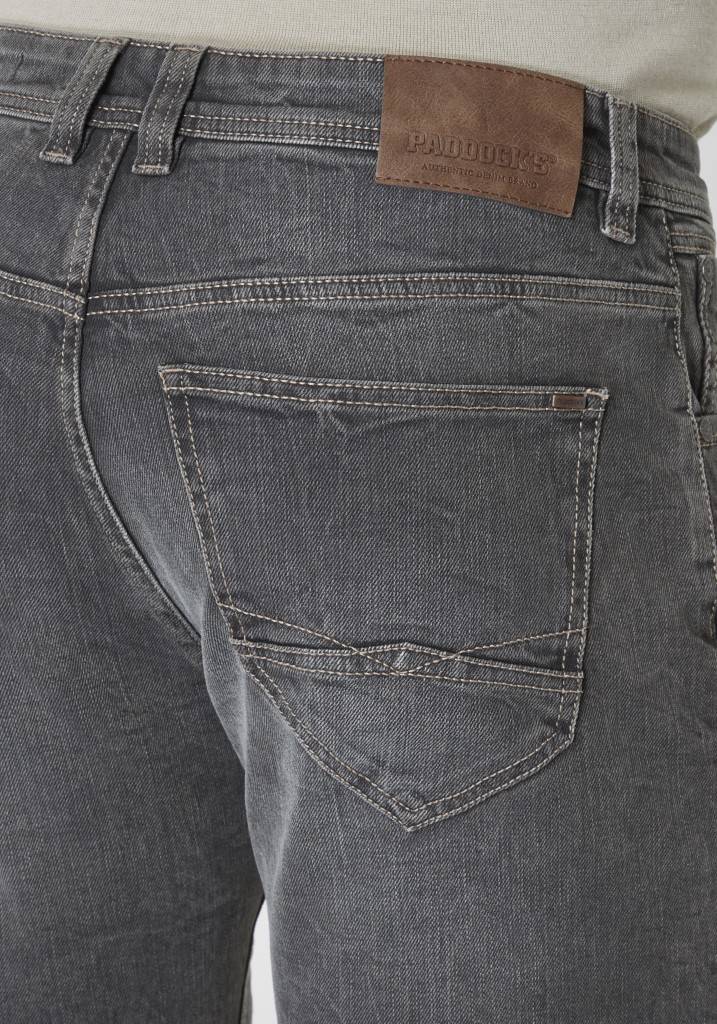 Paddocks BEN MOTION&COMFORT bequeme Passform - grey coated od brown used moustache Günstig kaufen