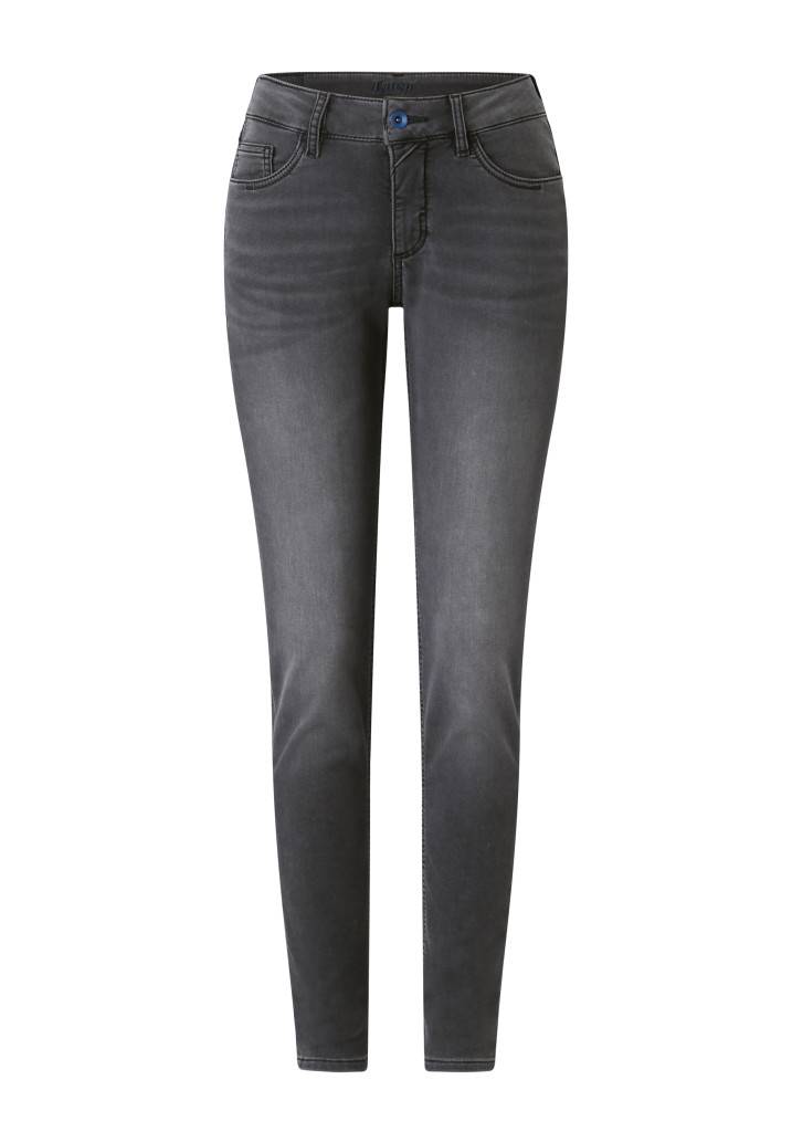 Paddocks LUCY Superior JOGG Denim Skinny fit - black black used moustache Großer Ausverkauf