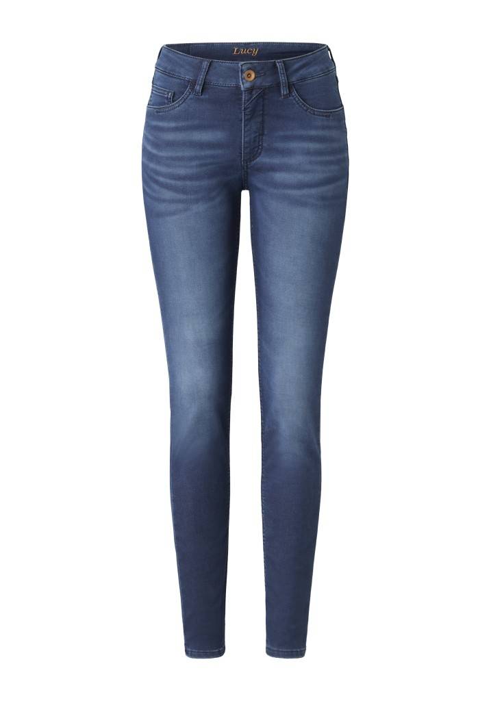 Paddocks LUCY Superior JOGG Denim Skinny fit - medium blue used moustache Flash Sale
