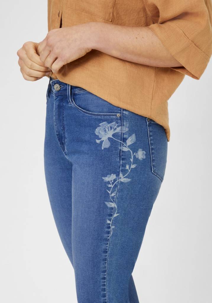 Paddocks PIA LIGHT DENIM schmale Passform - mid blue with using and Laser Osterangebot
