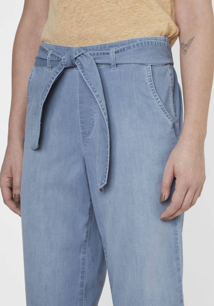 Paddocks Culotte LIGHT DENIM weite Passform - blue bleached used Vatertagsangebot