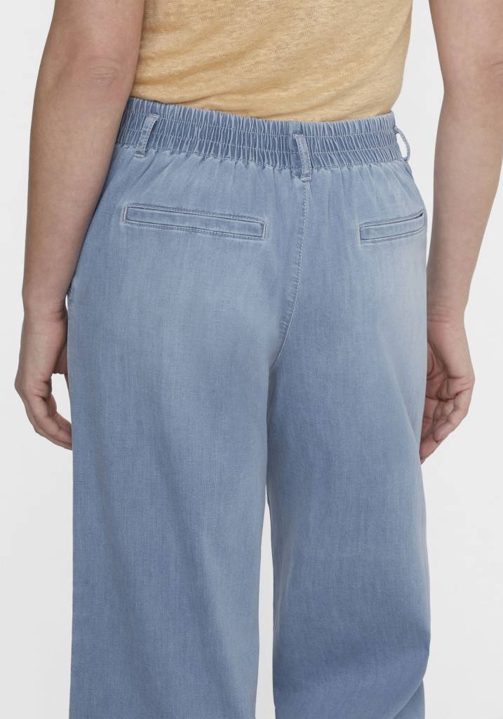 Paddocks Culotte LIGHT DENIM weite Passform - blue bleached used Vatertagsangebot