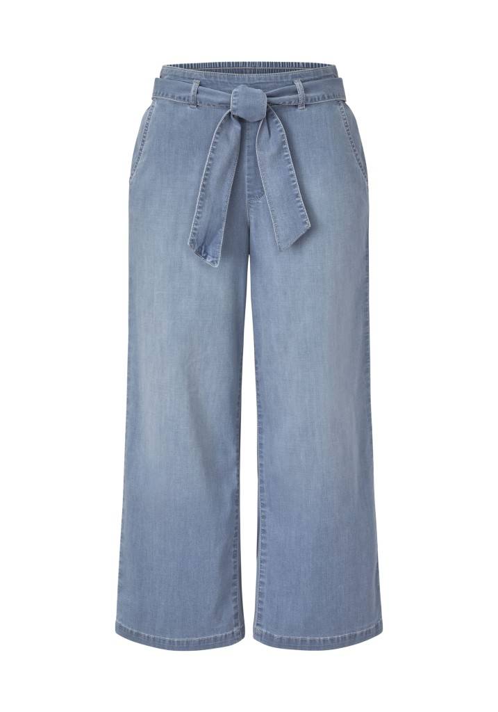 Paddocks Culotte LIGHT DENIM weite Passform - blue bleached used Vatertagsangebot