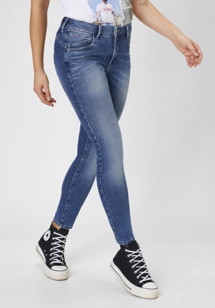 Paddocks LUCY MOTION&COMFORT schmale Passform - mid blue authentic wash Blitzangebot