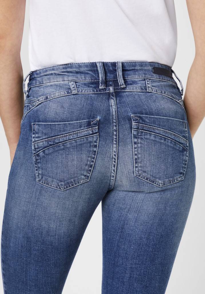 Paddocks LUCY MOTION&COMFORT schmale Passform - mid blue authentic wash Blitzangebot