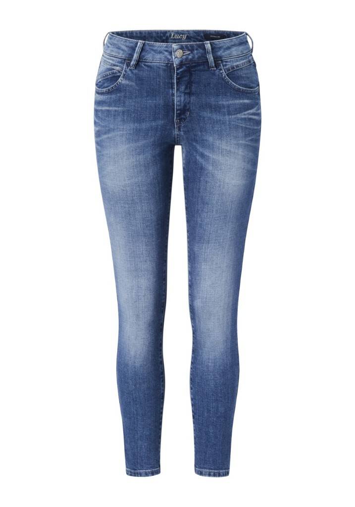 Paddocks LUCY MOTION&COMFORT schmale Passform - mid blue authentic wash Blitzangebot