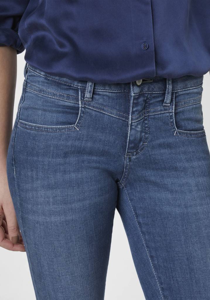 Paddocks LUCY MOTION&COMFORT Skinny fit - mid. blue used moustache Große Rabatte