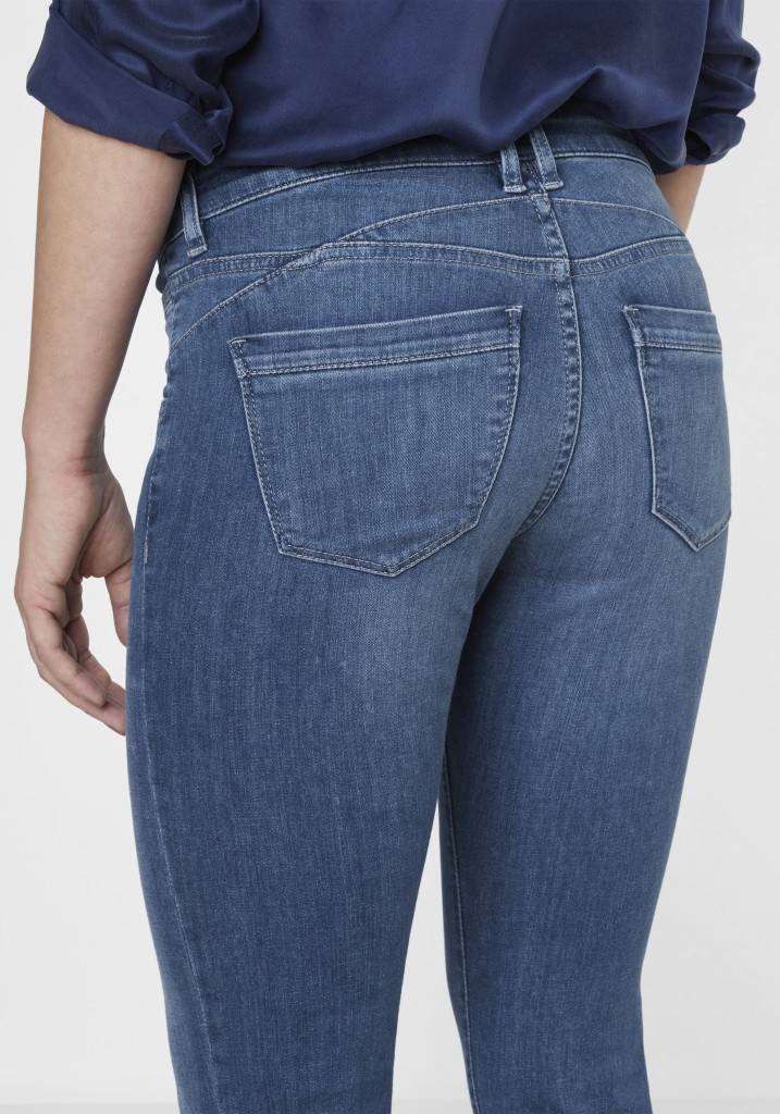 Paddocks LUCY MOTION&COMFORT Skinny fit - mid. blue used moustache Große Rabatte