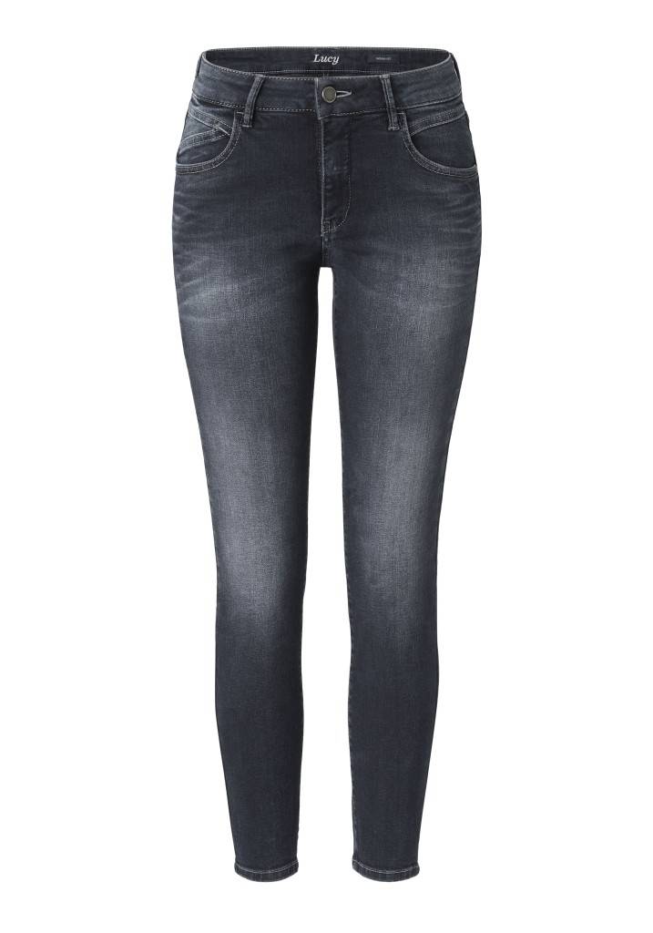 Paddocks LUCY MOTION&COMFORT Skinny fit - blue black used and moustache Neuheiten