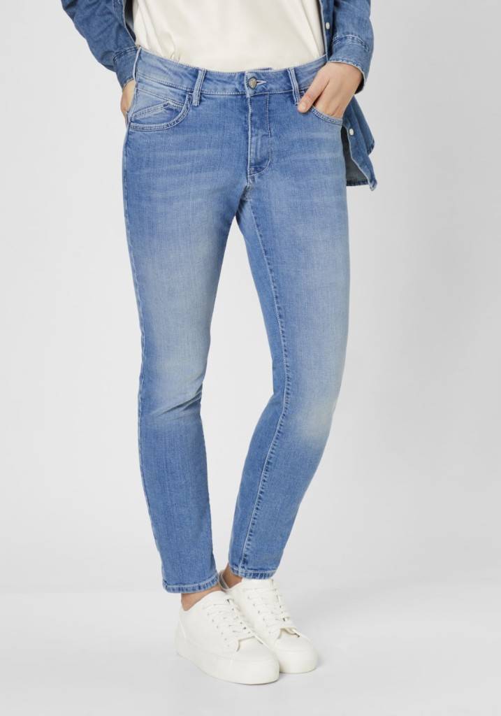 Paddocks LUCY Saddle Stitch MOTION&COMFORT Skinny fit - bleached blue with heavy handwork Bestseller