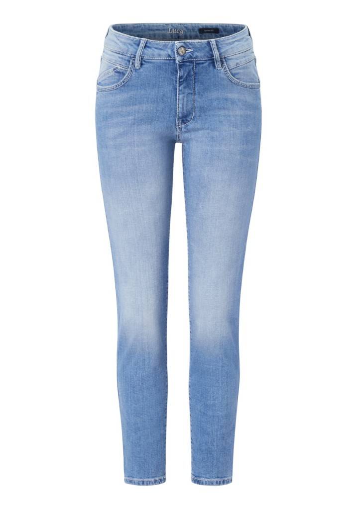 Paddocks LUCY Saddle Stitch MOTION&COMFORT Skinny fit - bleached blue with heavy handwork Bestseller