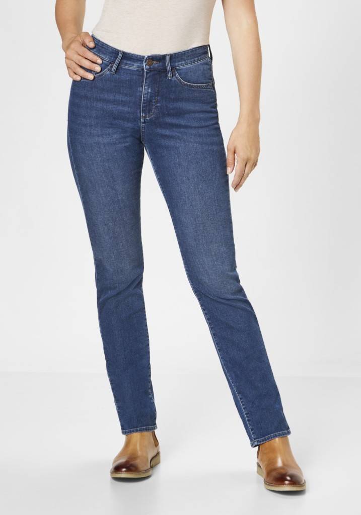 Paddocks PAT JOGG DENIM schmale Passform - blue dark stone with handwork Neueste Stile