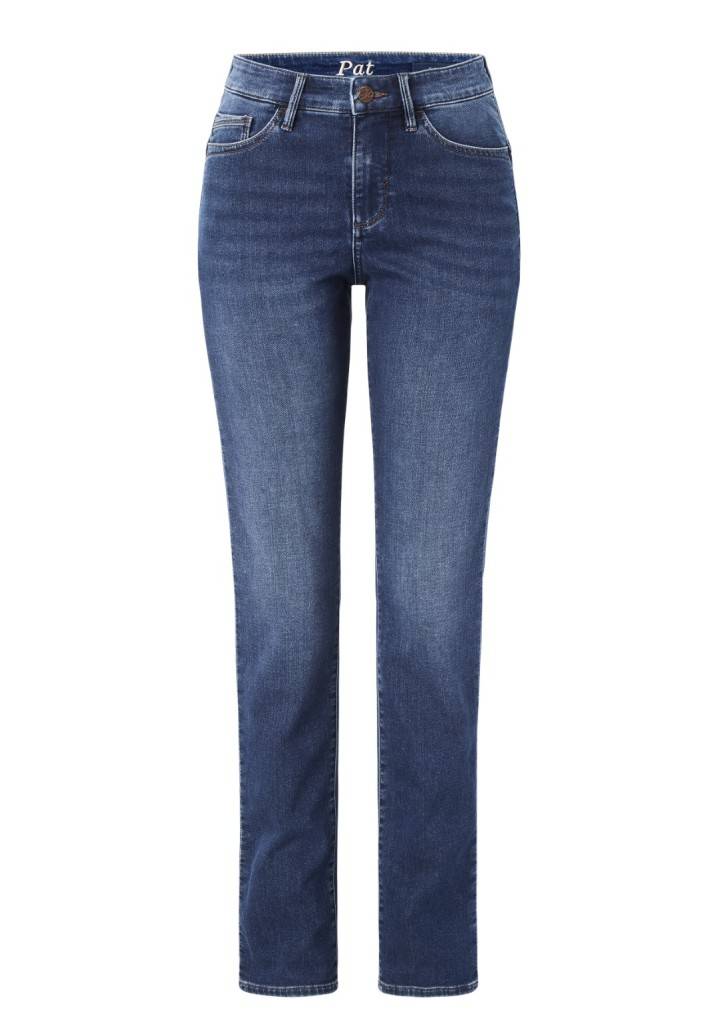 Paddocks PAT JOGG DENIM schmale Passform - blue dark stone with handwork Neueste Stile