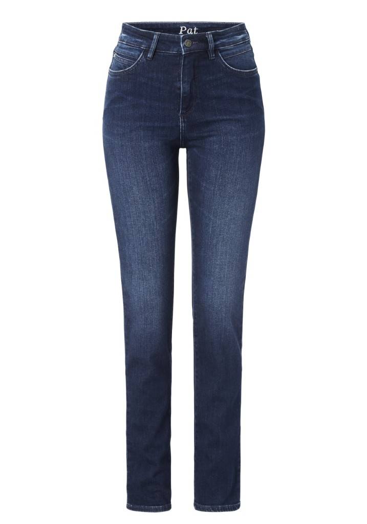 Paddocks PAT SOFT DENIM schmale Passform - dark blue use moustache Letzte 2 Tage