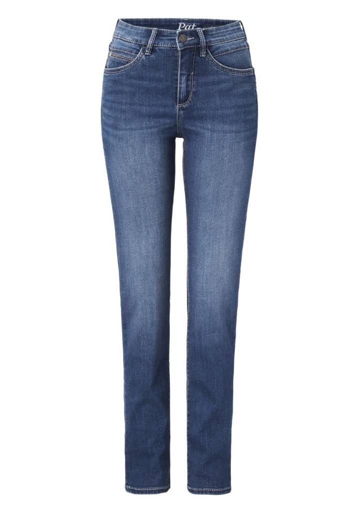 Paddocks PAT Saddle Stitch SOFT DENIM schmale Passform - dark stone with moustache Zeitbegrenzte Promotion