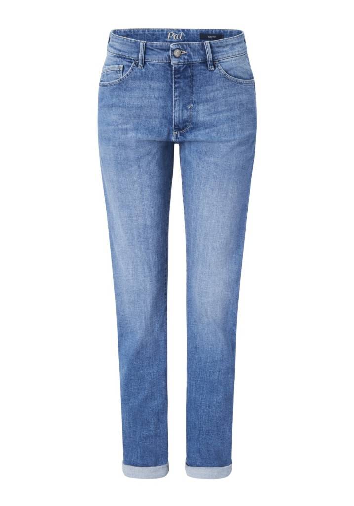 Paddocks PAT MOTION&COMFORT schmale Passform - light blue with handwork Bis zu 50% Rabatt