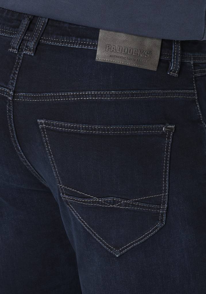 Paddocks BEN bequeme Passform - blue black used moustache Sonderangebot der Fabrik