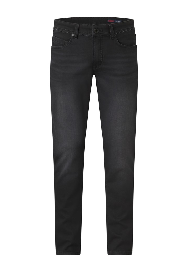 Paddocks DEAN MOTION&COMFORT JOGG DENIM schmale Passform - black black used moustache Super Rabatt
