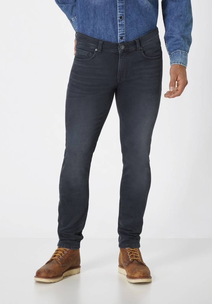 Paddocks DEAN MOTION&COMFORT & JOGG DENIM schmale Passform - blue black used and moustache Riesige Rabatte