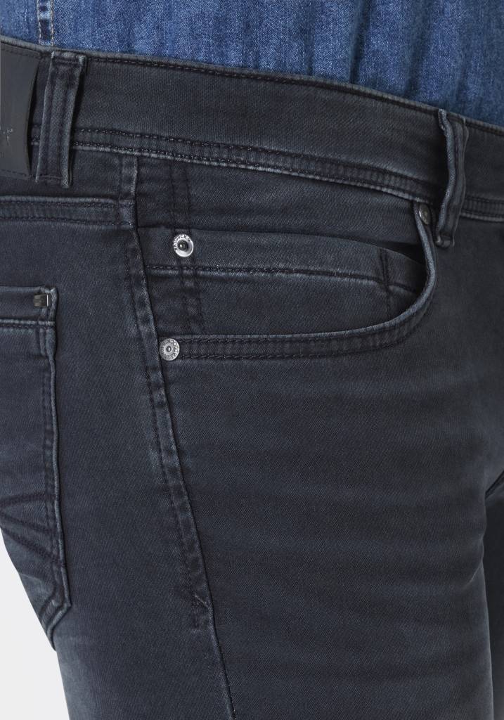 Paddocks DEAN MOTION&COMFORT & JOGG DENIM schmale Passform - blue black used and moustache Riesige Rabatte