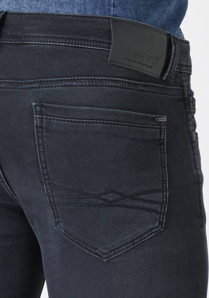 Paddocks DEAN MOTION&COMFORT & JOGG DENIM schmale Passform - blue black used and moustache Riesige Rabatte