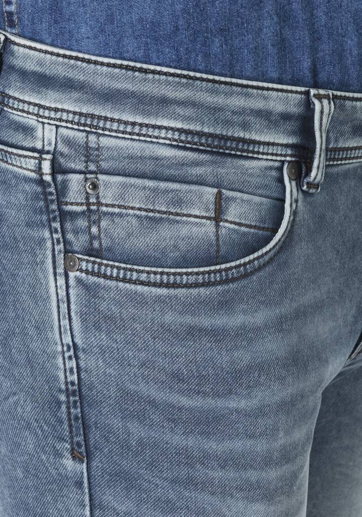 Paddocks DEAN MOTION&COMFORT JOGG DENIM schmale Passform - dark blue used moustache 50% Rabatt mit kostenlosem Versand