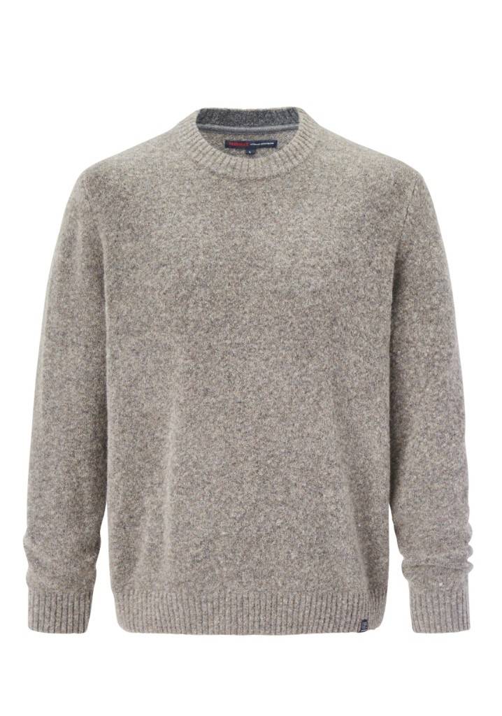 Paddocks Wool round neck normale Passform - taupe Günstiger Verkauf