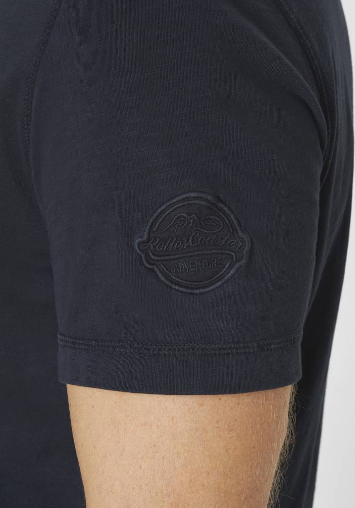 Paddocks Short sleeve roundneck shirt normale Passform - dark navy Kostenloser Versand