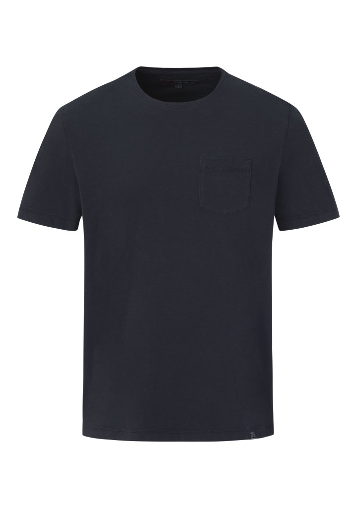 Paddocks Short sleeve roundneck shirt normale Passform - dark navy Kostenloser Versand