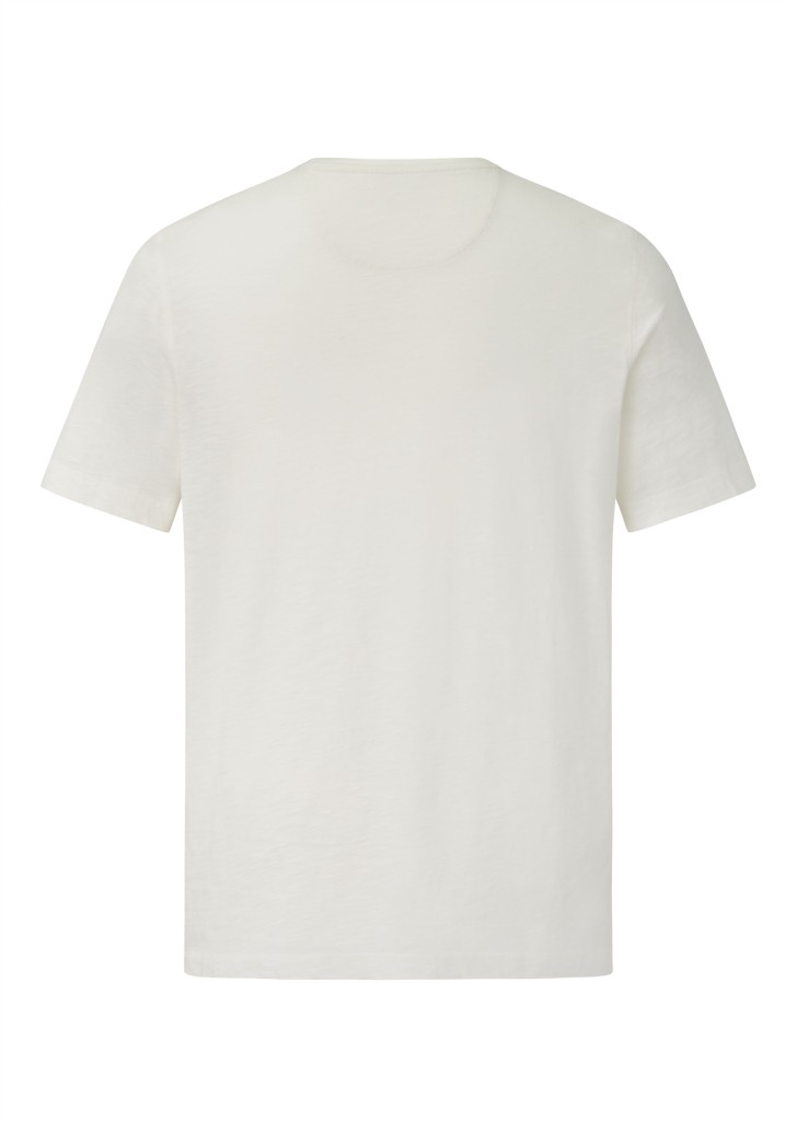 Paddocks Short sleeve roundneck shirt normale Passform - off white Limitierter Zeitrabatt