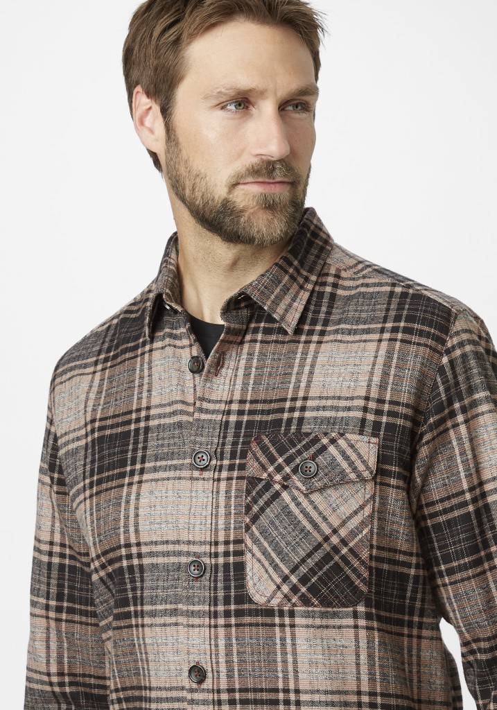 Paddocks Check Overjacket with patched pockets normale Passform - beige Günstig kaufen