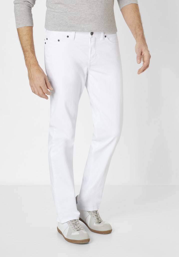 Paddocks PIPE MOTION&COMFORT schmale Passform - white Vatertagsangebot