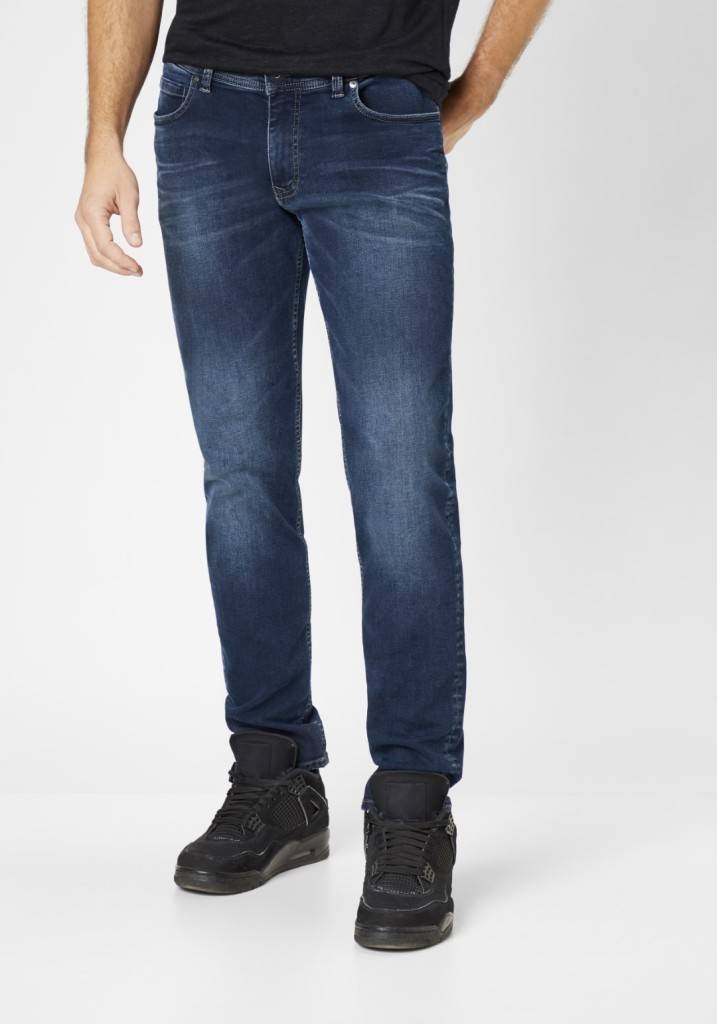 Paddocks DEAN MOTION&COMFORT schmale Passform - vintage blue black wash Jubiläumsangebot