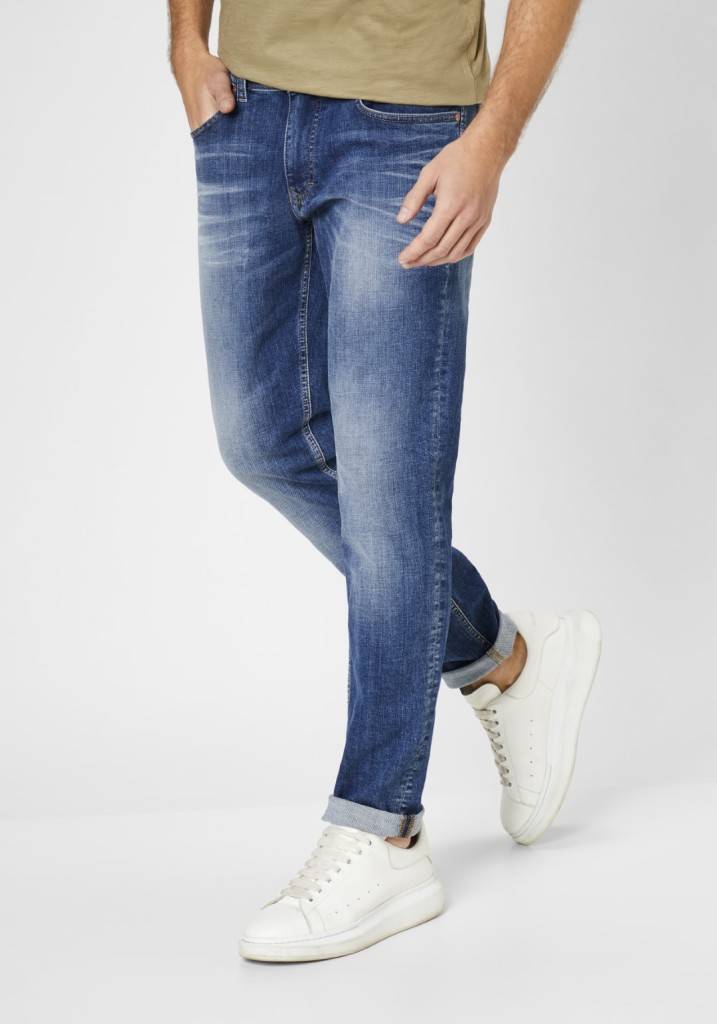 Paddocks DEAN MOTION&COMFORT schmale Passform - vintage blue wash Lagerräumung