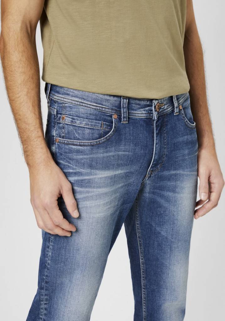 Paddocks DEAN MOTION&COMFORT schmale Passform - vintage blue wash Lagerräumung