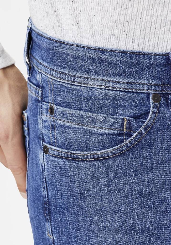 Paddocks DEAN MOTION&COMFORT schmale Passform - true blue heavy washed VIP-Rabatte