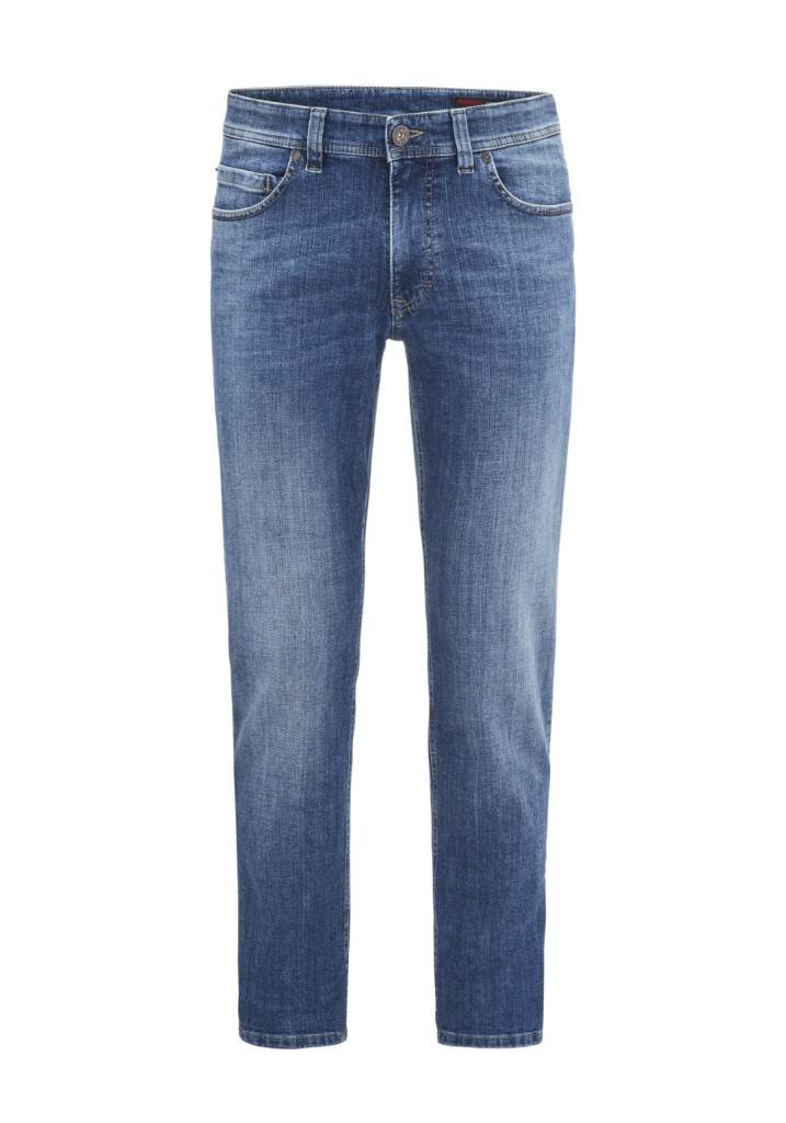 Paddocks DEAN MOTION&COMFORT schmale Passform - true blue heavy washed VIP-Rabatte
