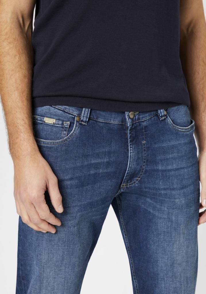 Paddocks DUKE Lefthand Light Blue schmale Passform - dark blue stone moustache Wochenangebot