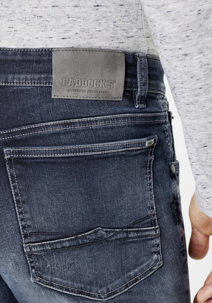 Paddocks PIPE schmale Passform - authentic blue black wash Letzte 3 Tage