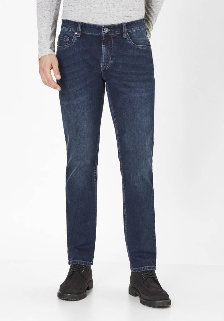 Paddocks DUKE normale Passform - blue black heavy wash Letzter Tag