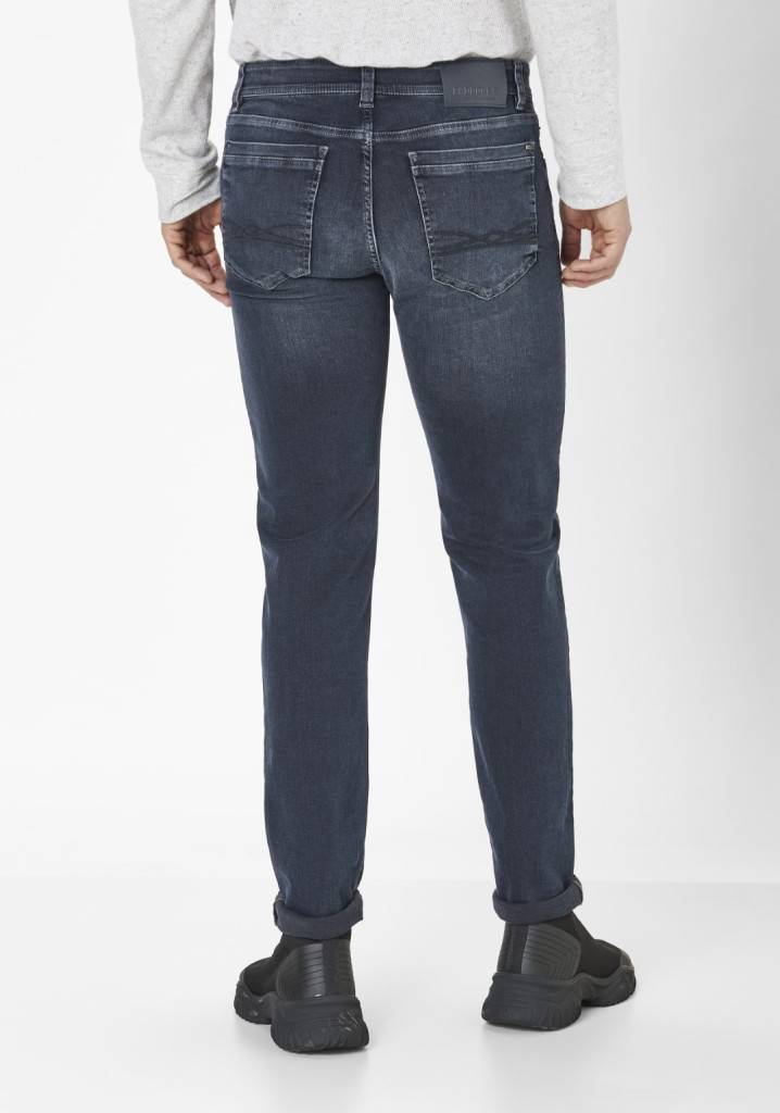 Paddocks DEAN MOTION&COMFORT schmale Passform - blue black heavy wash Zeitbegrenzte Promotion