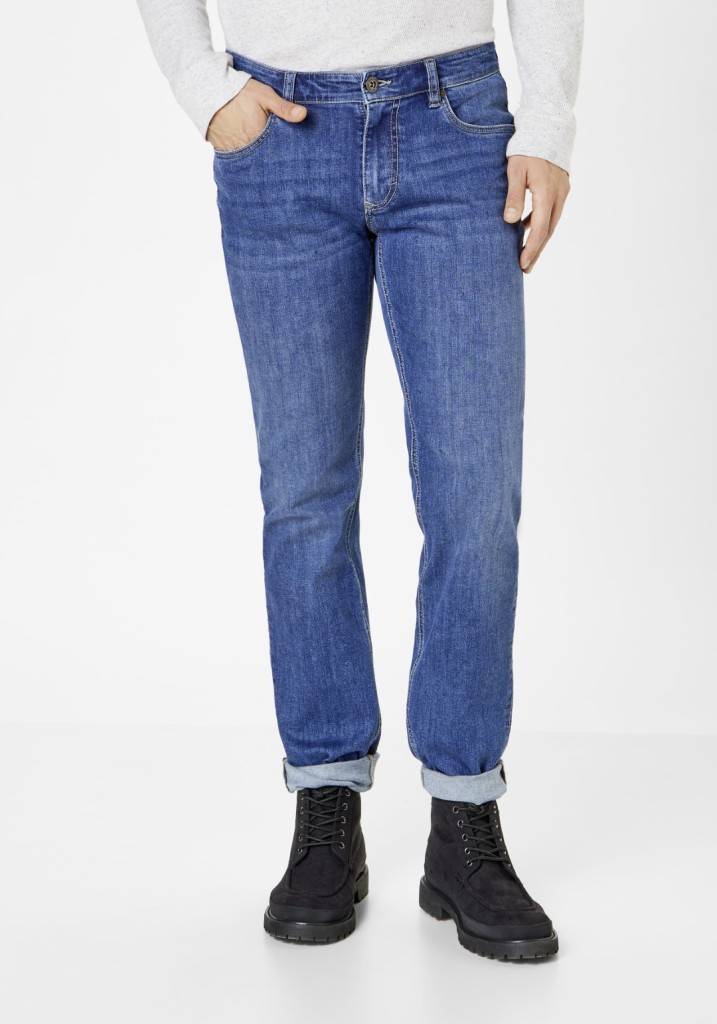 Paddocks BEN MOTION&COMFORT bequeme Passform - medium blue use moustache Vierteljährliche Förderung