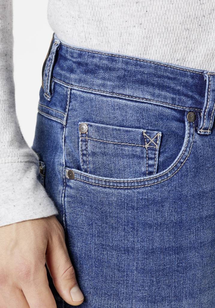 Paddocks BEN MOTION&COMFORT bequeme Passform - medium blue use moustache Vierteljährliche Förderung