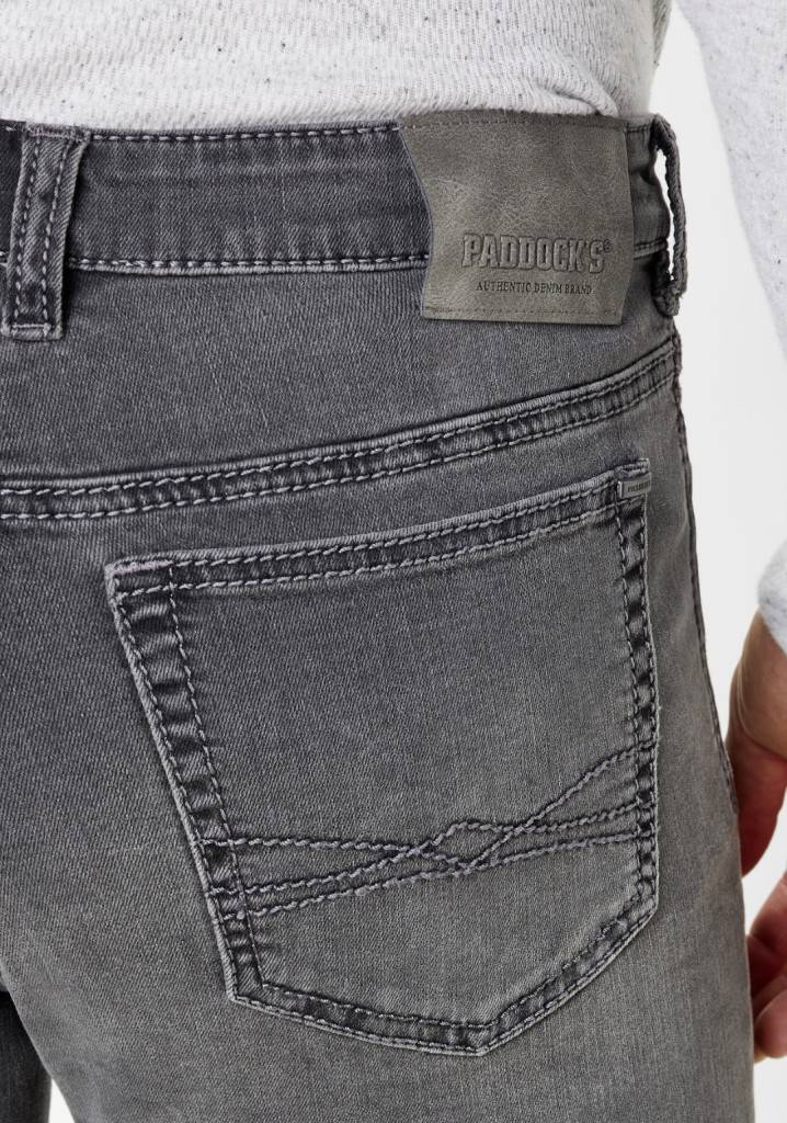 Paddocks PIPE Saddle Stitch MOTION&COMFORT schmale Passform - grey used 50% Rabatt mit kostenlosem Versand