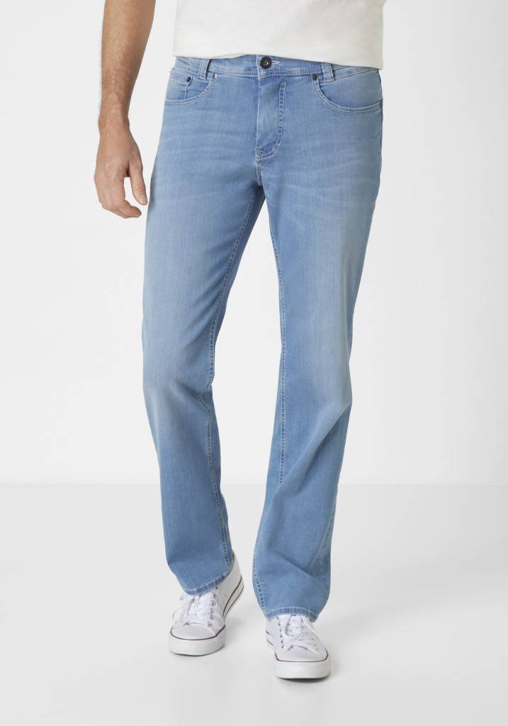 Paddocks PIPE MOTION&COMFORT schmale Passform - blue bleached use moustache Rabatte dieses Monats