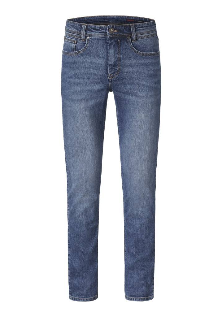 Paddocks PIPE ZERO COTTON schmale Passform - medium blue used moustache Angebote