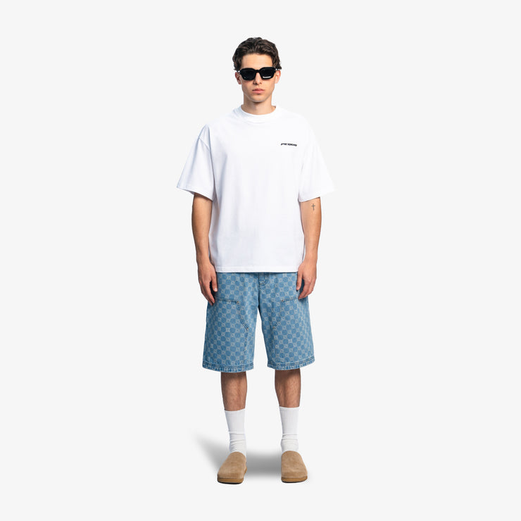 Pequs Plágia Chest Logo T-Shirt Lagerräumung